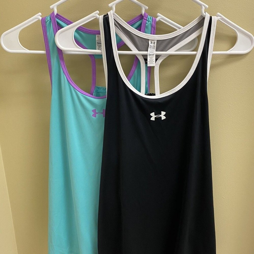 Under Armour Girls Tank size YXL - Lot of 2